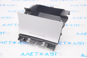 Box pocket center console VW Passat b7 12-15 USA gray, type 2