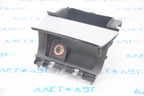 Box pocket center console VW Passat b7 12-15 USA gray, type 2