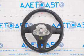 Naked steering wheel VW Passat b7 12-15 USA leather, black, no buttons, scratches, bumps