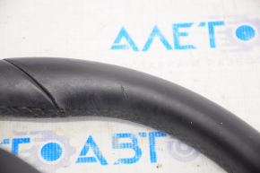 Naked steering wheel VW Passat b7 12-15 USA leather, black, no buttons, scratches, bumps