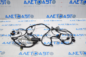 Wiring front bumper Ford Escape MK3 13-16 for fog lights and 6 parking sensors