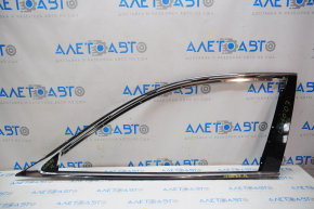 Upper front left door molding for Lexus LS460 LS600h 07-12 chrome