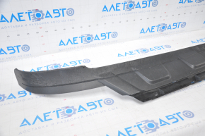 Front bumper lip Nissan Pathfinder 13-16 pre-restoration, fasteners torn, filed