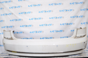 Bare rear bumper VW Passat b8 16-19 USA white, scratches