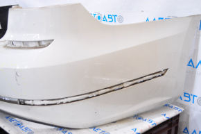Bare rear bumper VW Passat b8 16-19 USA white, scratches