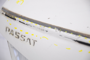 Trunk lid VW Passat b7 12-15 USA white LB9A, dent, bumps