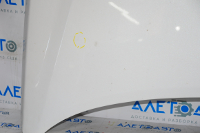 Hood bare Hyundai Sonata 15-17 white W8 dents, rust on the hinge