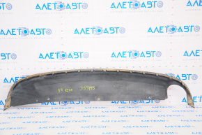 Rear bumper lip VW Passat b7 12-15 USA structure, dented, rubbed