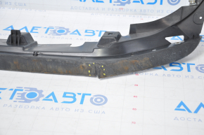 Jeep Compass 17-21 front bumper lip, torn, filed