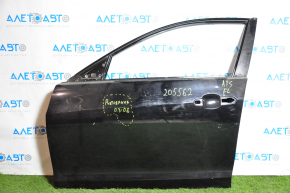 Bare front door left Cadillac ATS 13-18 black WA8555, straightened