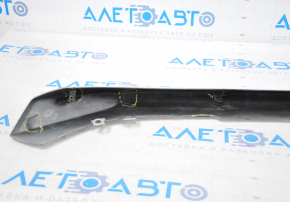 Mitsubishi Outlander 16-18 front bumper lip, broken, scratches, torn off fasteners