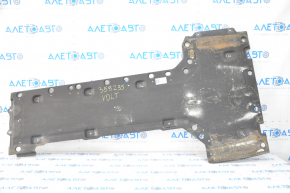 Chevrolet Volt 11-15 battery guard is crushed, tears