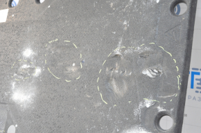 Chevrolet Volt 11-15 battery guard is crushed, tears