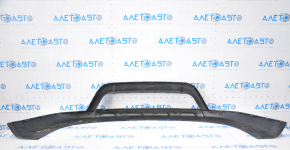 The front bumper lip of the Dodge Journey 11-19 SXT is crushed, the fasteners are torn, it is filed