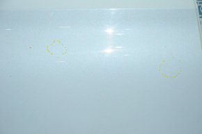 Door assembly rear right Hyundai Sonata 15-19 white W8, dents