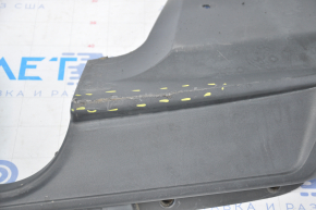Cadillac ATS 13 rear bumper lip - under 1 pipe, crushed, fastening torn, filed
