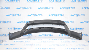 Front bumper lip BMW X5 E70 11-13 rest for parking sensors, torn, fasteners torn, dented from below