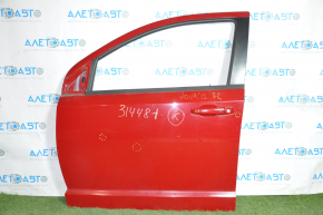 Door assembly front left Dodge Journey 11-20 red PR1, bumpers