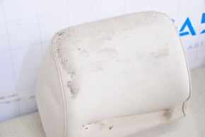 Rear row of seats 2nd row VW Passat b7 12-15 USA beige leather, dry cleanable, headrest torn