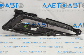 Left fog light frame Hyundai Sonata 15-17 SE under DRL, chrome, bumpers