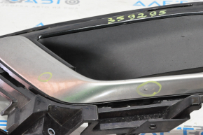 Left fog light frame Hyundai Sonata 15-17 SE under DRL, chrome, bumpers