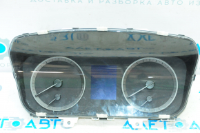 Instrument cluster Hyundai Sonata 15-18 95k scratches