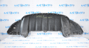 Front bumper lip Porsche Cayenne 958 11-14 structure tear of fastening, filed