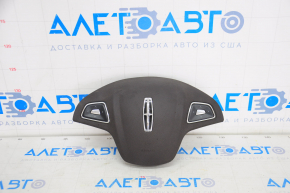Airbag in steering wheel driver Lincoln MKC 15-19 brown, rusty pyropatron