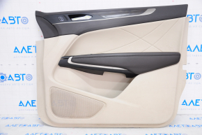 Door trim card front right Lincoln MKC 15-18 beige, for dry cleaning