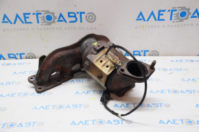 Exhaust manifold with catalytic converter Hyundai Santa FE Sport 13-16 prerest 2.4 with lambda