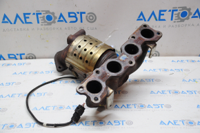 Exhaust manifold with catalytic converter Hyundai Santa FE Sport 13-16 prerest 2.4 with lambda