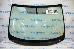 Windshield Nissan Rogue 14-18 XYG sand, poke