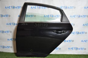 Door assembly rear left Hyundai Sonata 15-19 black S3 butt