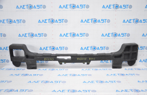 Rear bumper absorber Toyota Highlander 08-10 fragment torn off in the center, tears