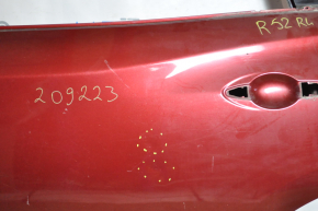 Door bare rear left Nissan Pathfinder 13-20 under chrome molding red NAH, dents