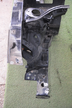Front quarter right VW Passat b7 12-15 USA black with central pillar
