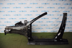 Front quarter left VW Passat b7 12-15 USA black with central pillar