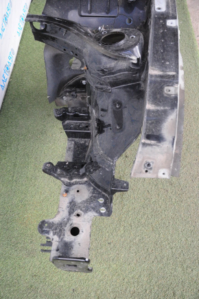 Front quarter left VW Passat b7 12-15 USA black with central pillar