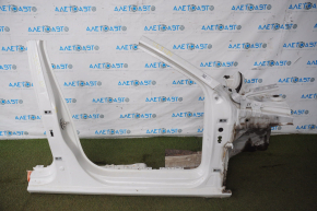 Front right quarter VW Jetta 19-24 white with central pillar, butts, sawn off side member