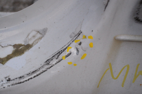 Front quarter left Ford Fusion mk5 13-20 white, pokes