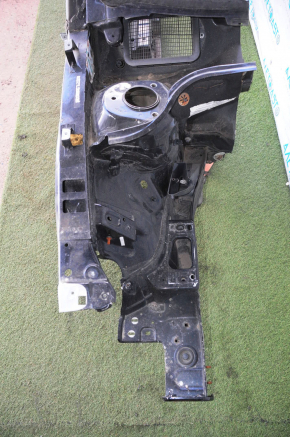 Front right quarter VW Jetta 11-18 USA black with central pillar, pokes