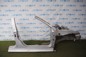 Front right quarter VW Passat b7 12-15 USA silver with central pillar, dented, bumps