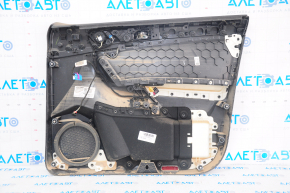 Door trim card front left VW Tiguan 18-19 black-gray, for dry cleaning