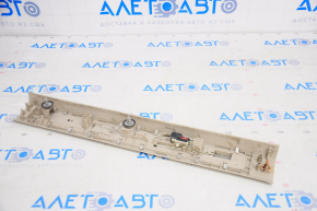Door sill trim front right Lincoln MKC 15-16 beige with backlight, chrome finish
