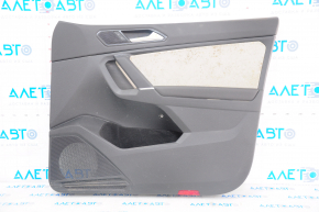 Door trim card front right VW Tiguan 18-19 black-gray, for dry cleaning