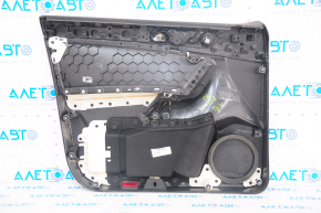 Door trim card front right VW Tiguan 18-19 black-gray, for dry cleaning