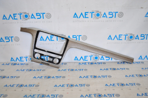Central dashboard cover VW Passat b8 16-19 USA beige wood grain
