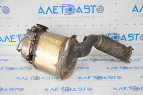 Intake pipe with catalytic converter VW Passat b7 12-14 USA diesel