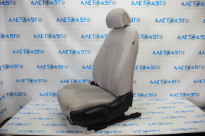 Driver's seat Hyundai Sonata 15-19 without airbag, mechanic, gray cloth, scratches, dry cleaning