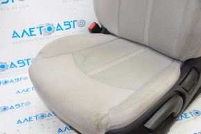Driver's seat Hyundai Sonata 15-19 without airbag, mechanic, gray cloth, scratches, dry cleaning
